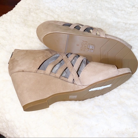 eileen fisher dewey wedge sandal